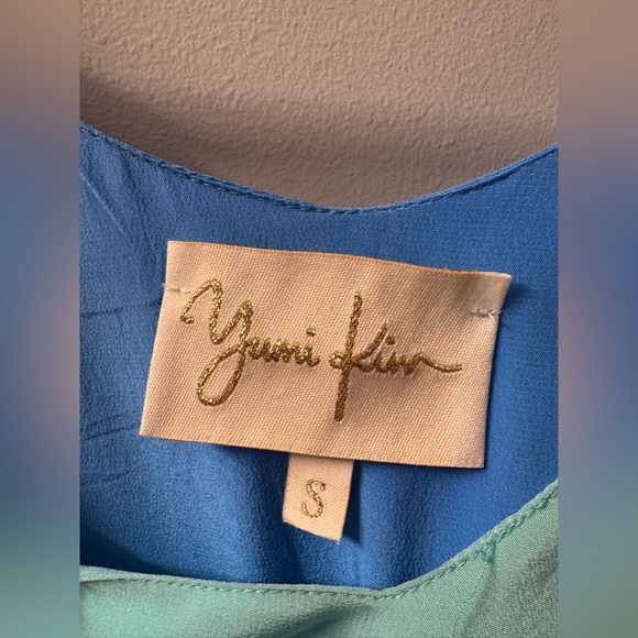 Yumi Kim Blue, Aqua, and Cream Dress - Picture 3 of 5